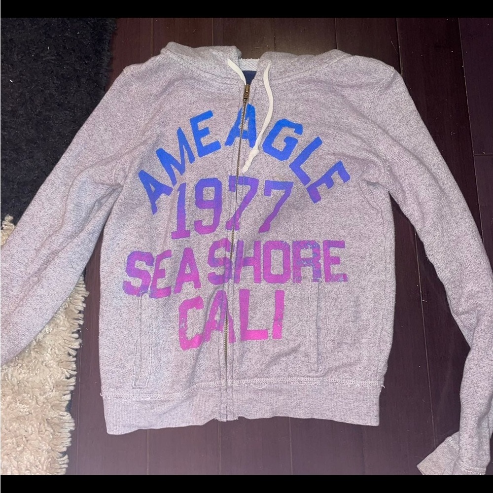 Zip up sweatshirt